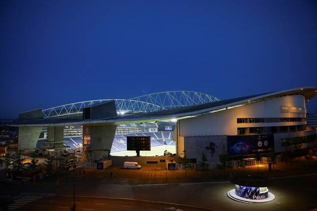 The Dragao Stadium is seen as Portugal