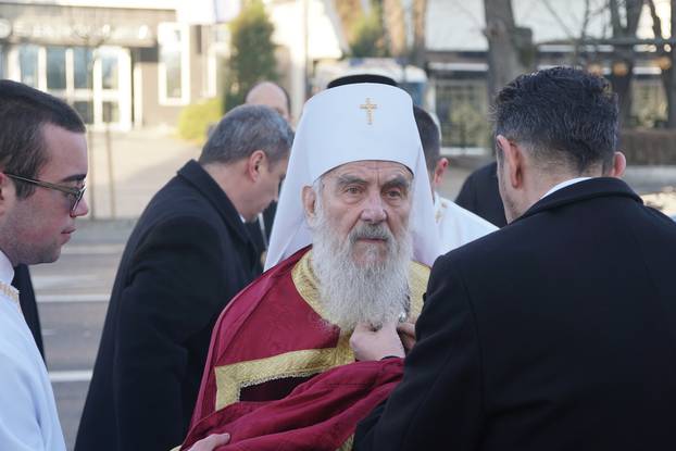 Banja Luka: Patrijarh Irinej služio misu povodom trećeg dana Božića