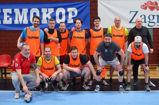 Zagreb: Glumačka postava BOK festa na treningu s RK Zagrebom