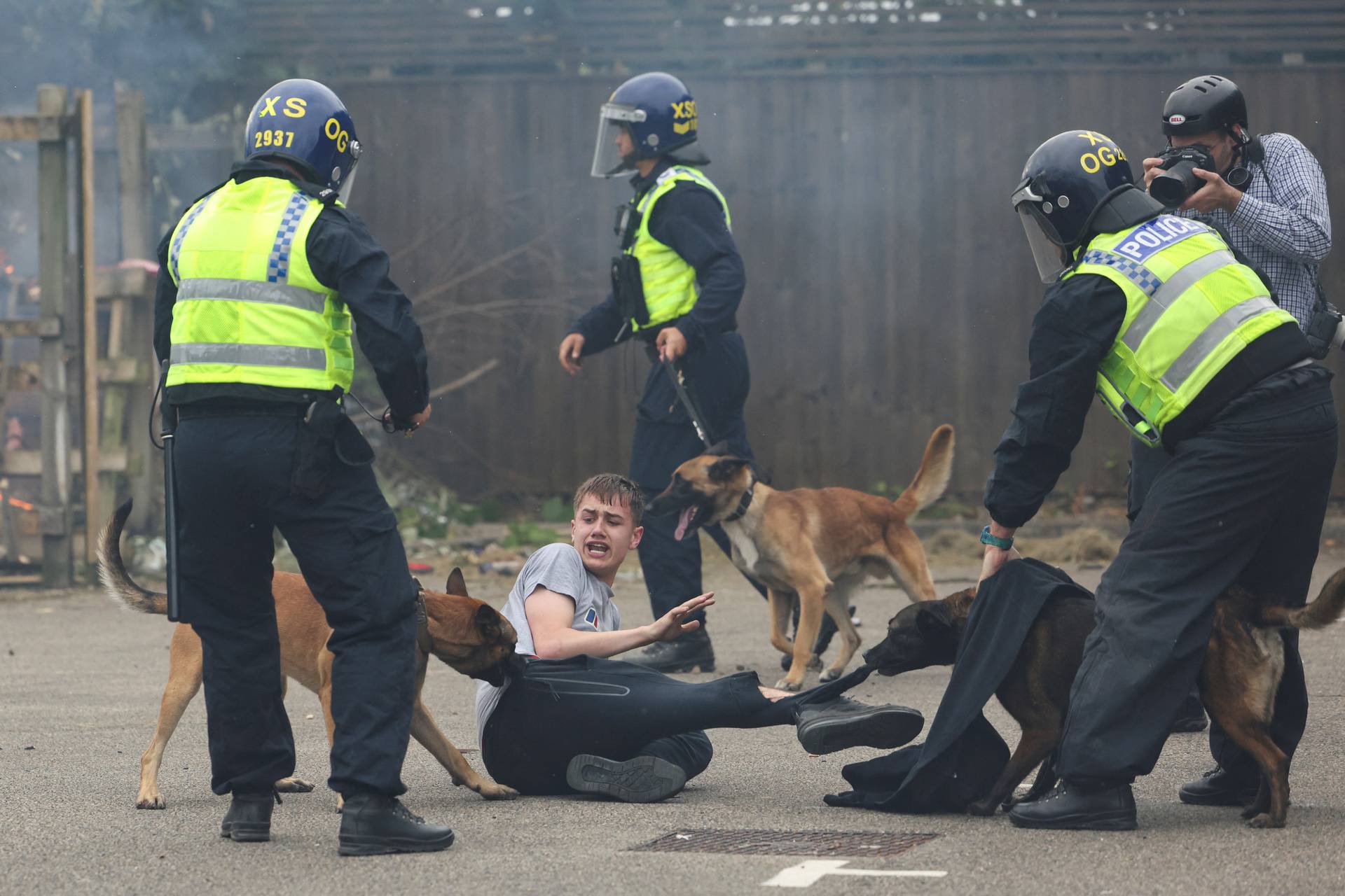 Anti-immigration protests continue to take place around the UK