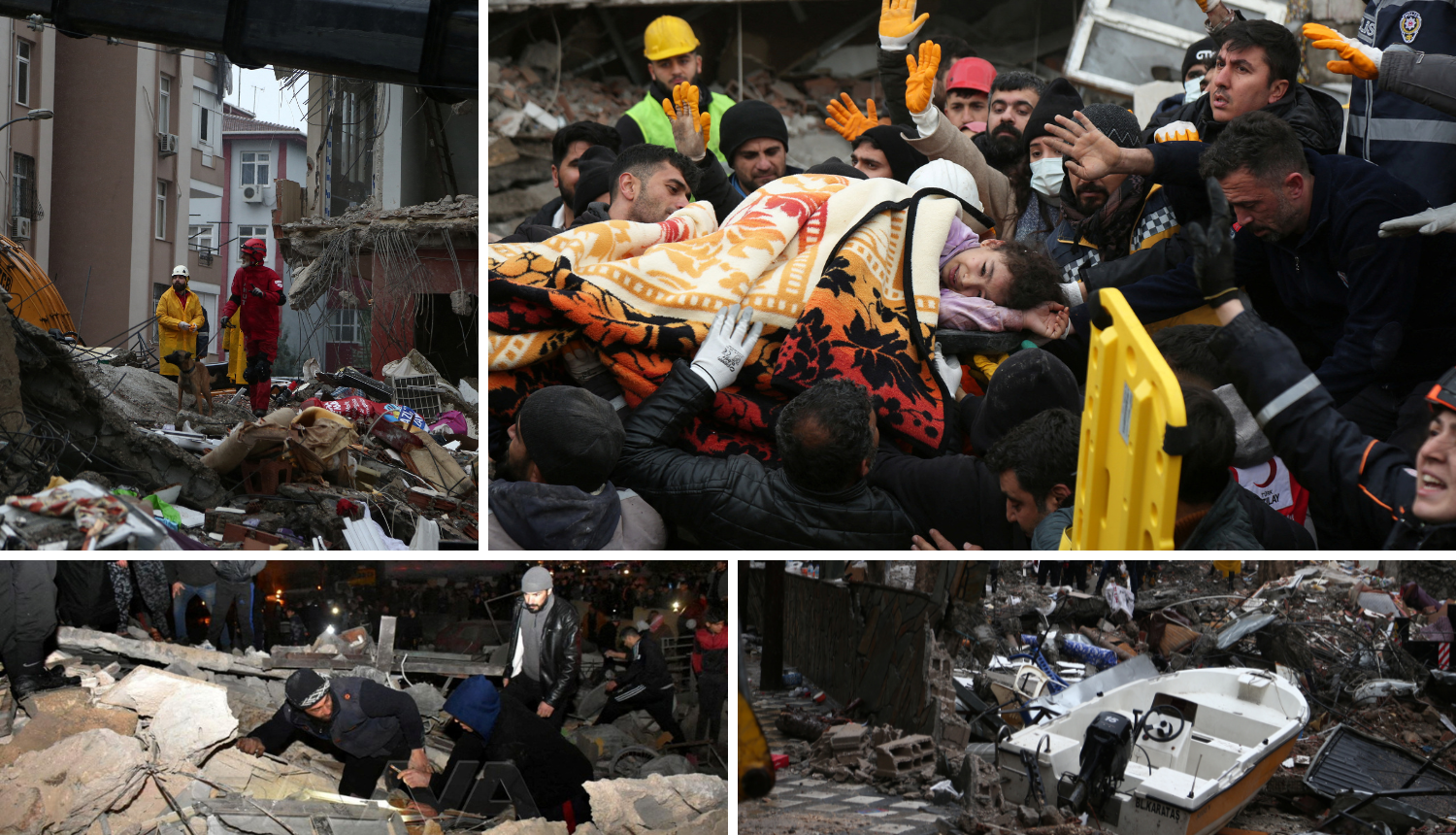 Tlo u Turskoj i Siriji ne prestaje podrhtavati: Broj poginulih u potresu popeo se na 3.800