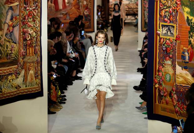 Lanvin collection show at Paris Fashion Week