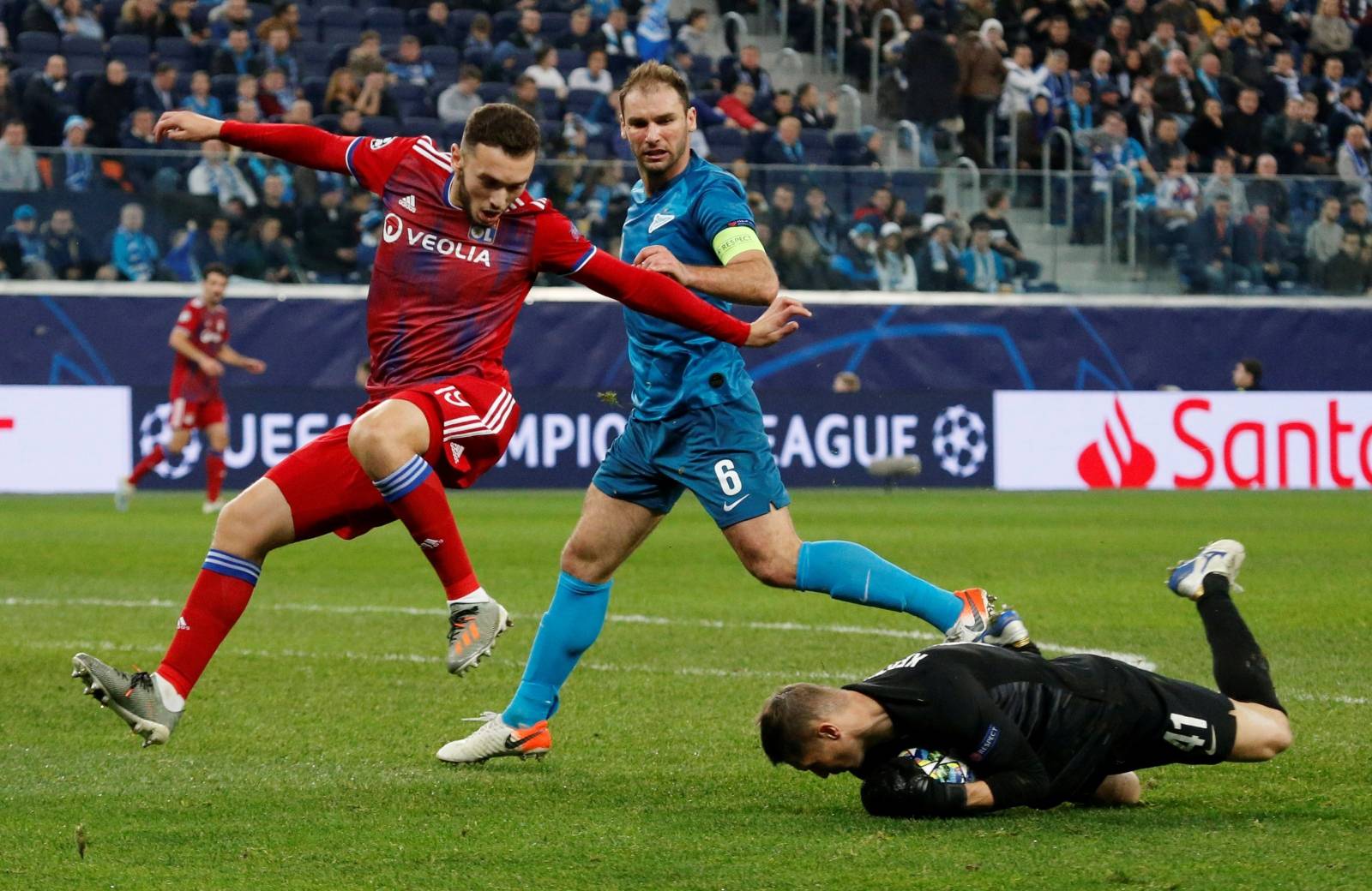 Champions League - Group G - Zenit Saint Petersburg v Olympique Lyonnais