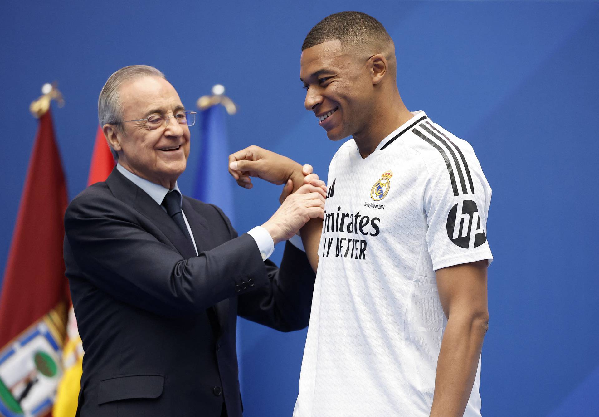 Real Madrid unveil Kylian Mbappe