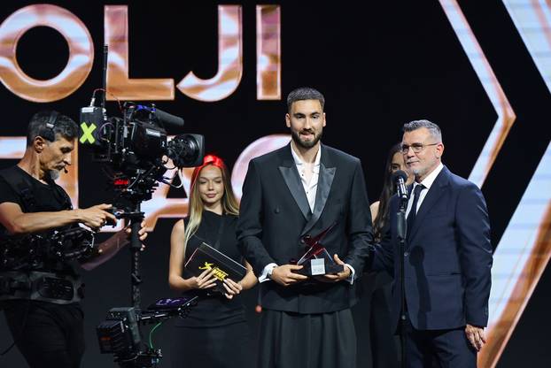 Zagreb: Ceremonija  dodjele  nagrade SuperSport Hrvatske nogometne lige