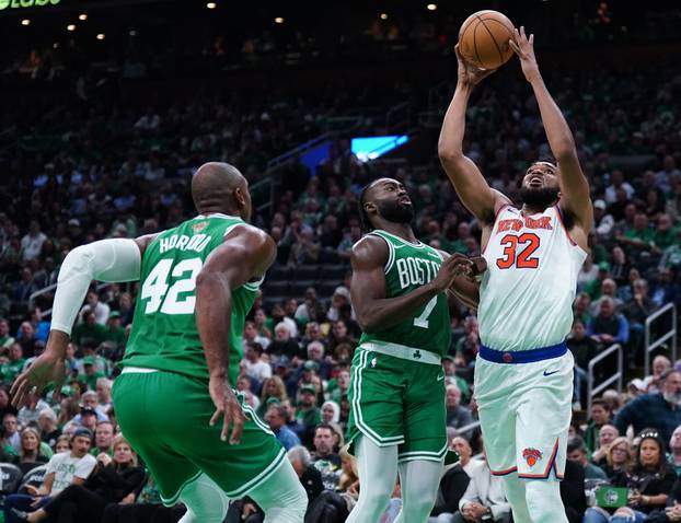 NBA: New York Knicks at Boston Celtics