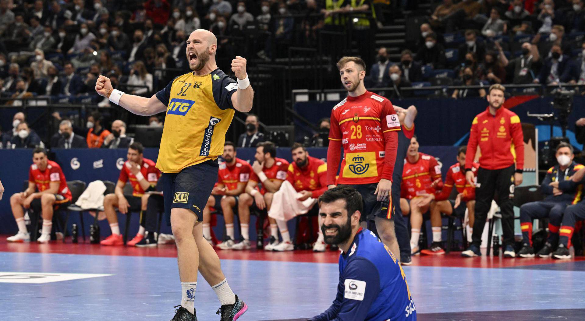 EHF 2022 Men's European Handball Championship - Final - Sweden v Spain