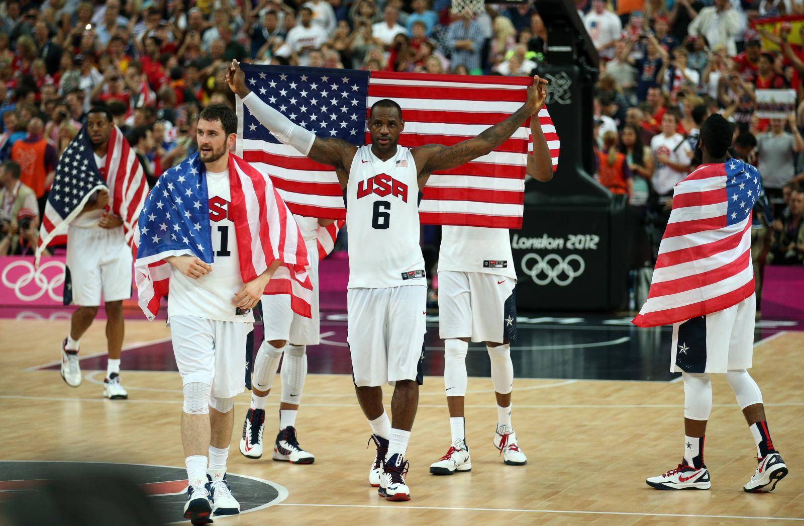 London 2012 - Basketball - USA - Spanien