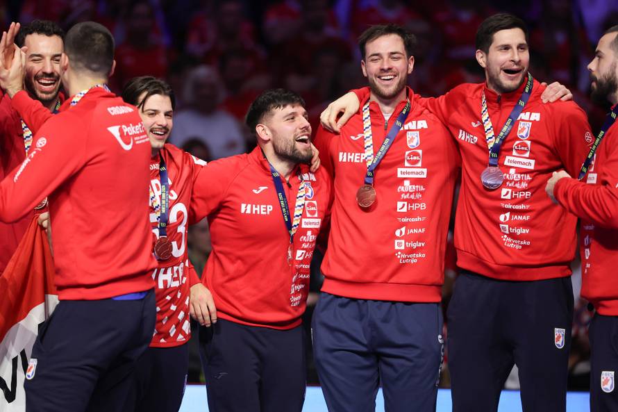 Dodjela medalja hrvatskoj rukometnoj reprezentaciji