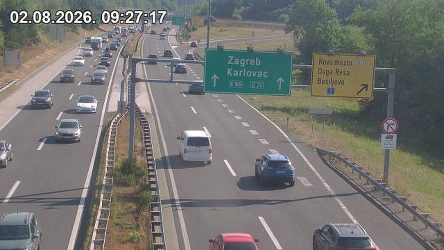 FOTO Gužve na autocestama od ranog jutra: 'Iz Zagreba pa sve do Karlovca treba čak dva sata'