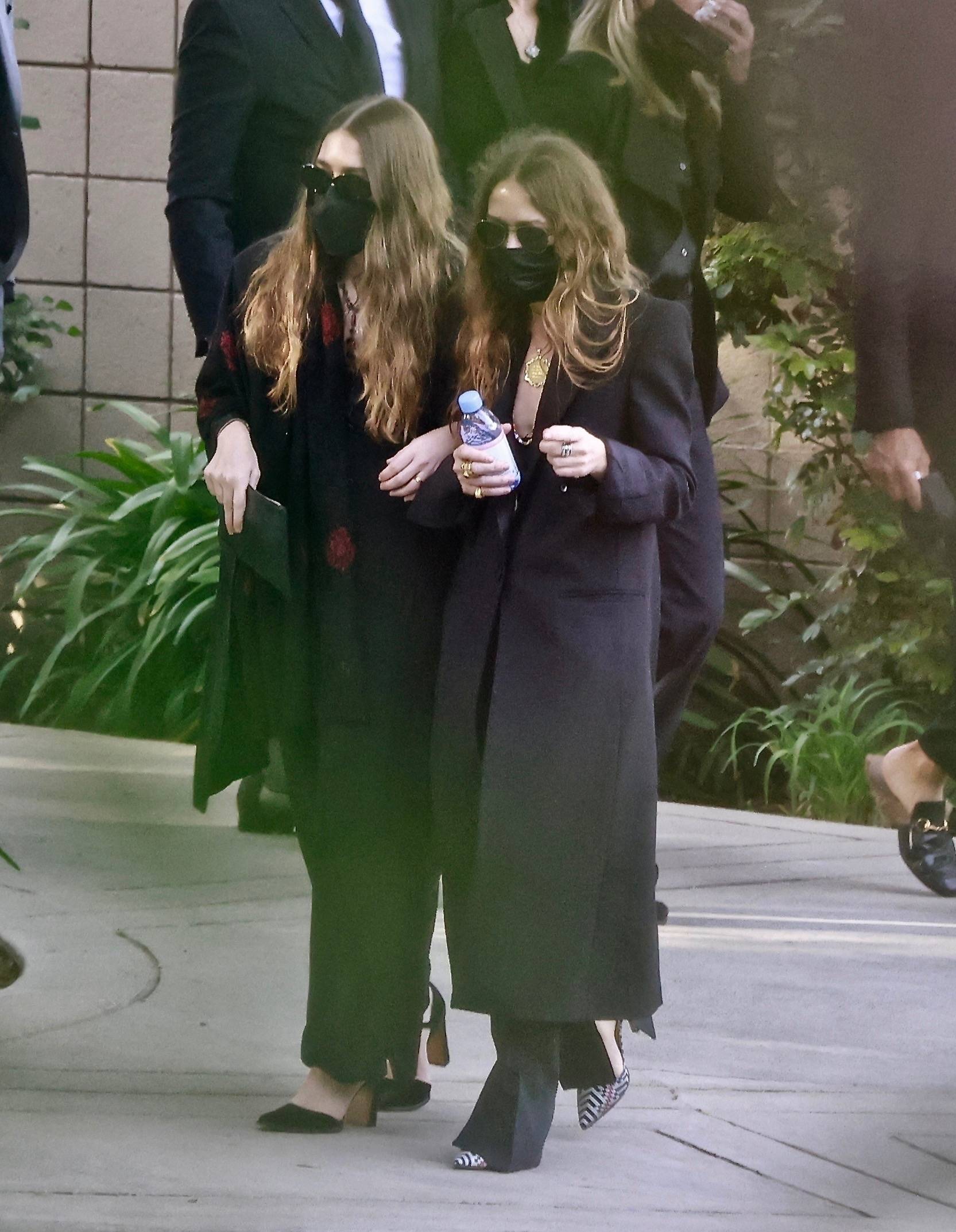 Celebrities at Bob Saget's Funeral