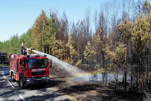 Wildfire in Germany
