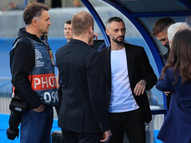 Zagreb: Marcelo Brozović uoči susreta Hrvatske i Škotske dobo priznanje HNS-a 