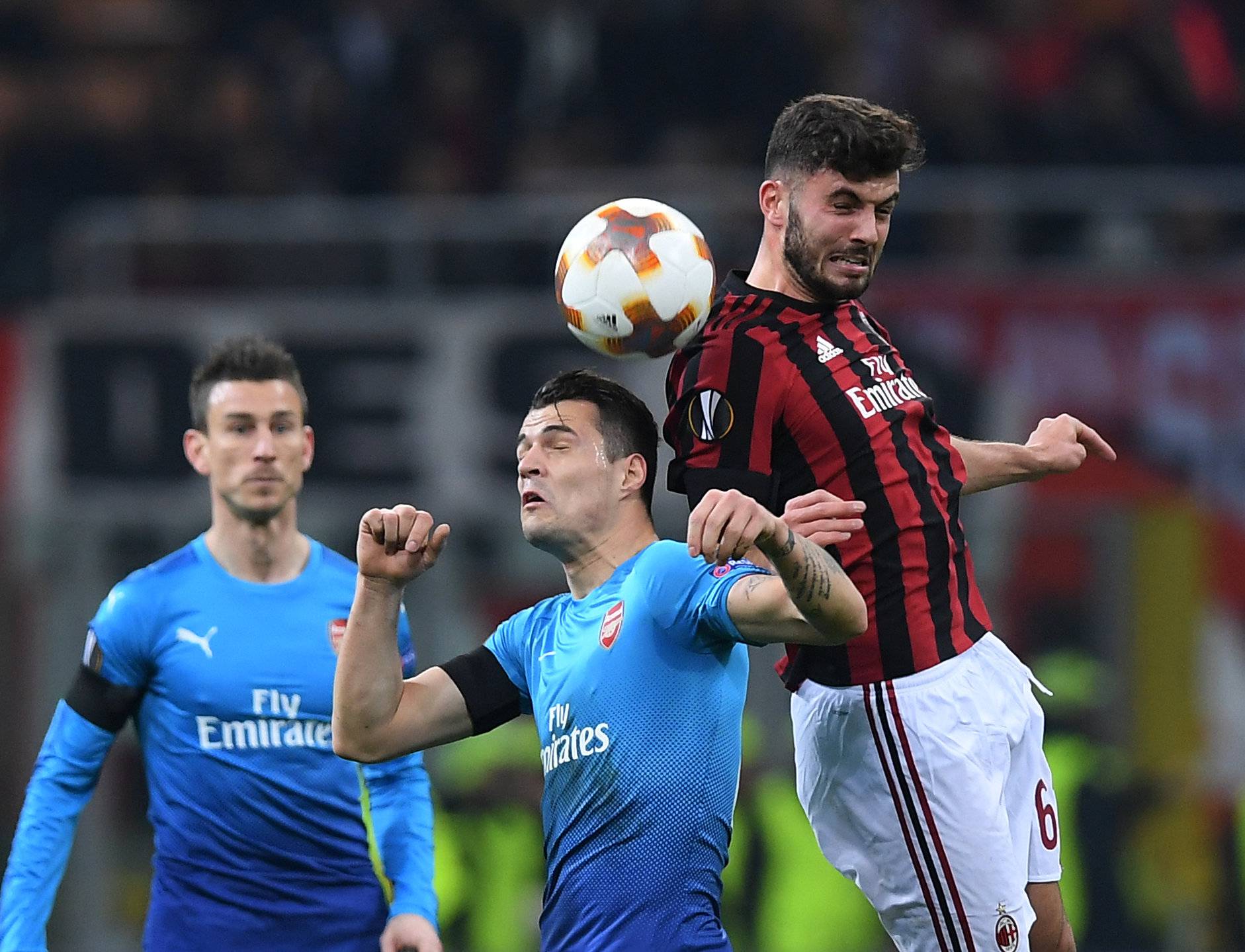 Europa League Round of 16 First Leg - AC Milan vs Arsenal