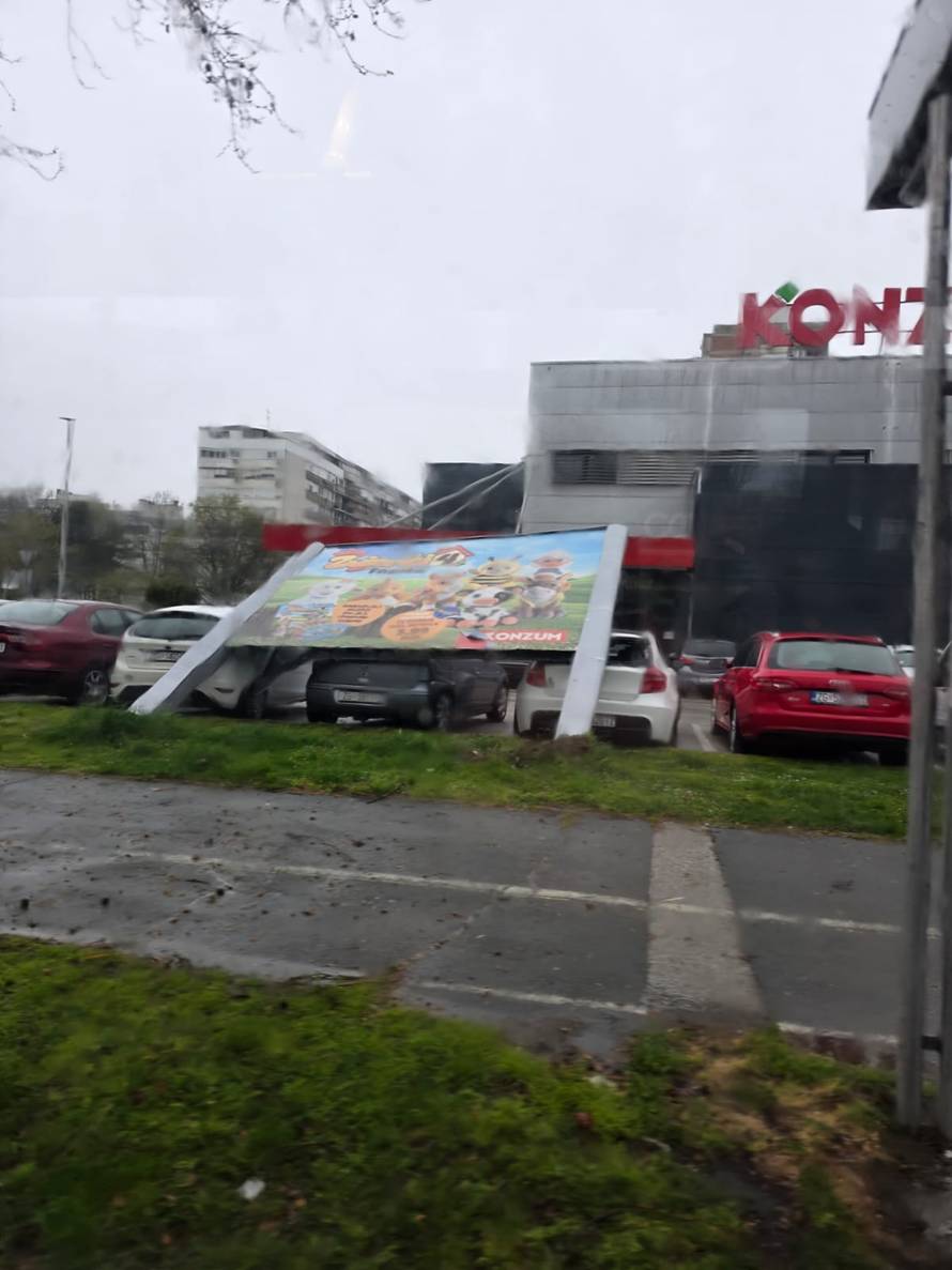 Evo koliko su vatrogasci imali intervencija zbog oluje