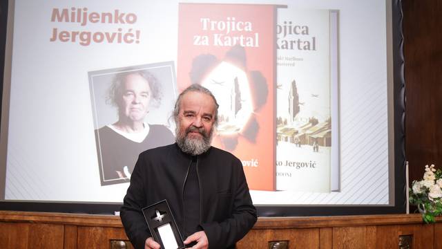 Zagreb: Miljenko Jergović dobitnik je nagrade Fric za knjigu 'Trojica za kartal'