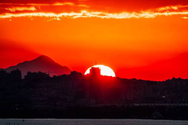 Kaštela: Prvi izlazak sunca u 2026. godini
