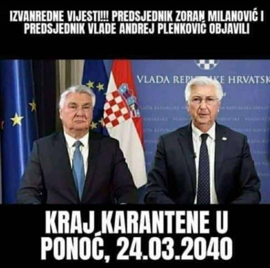 'Prvi april je otkazan. Bolje od spačke u kojoj smo sad ne ide'
