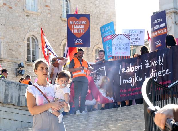 Prvi put u Šibeniku održan Hod za život