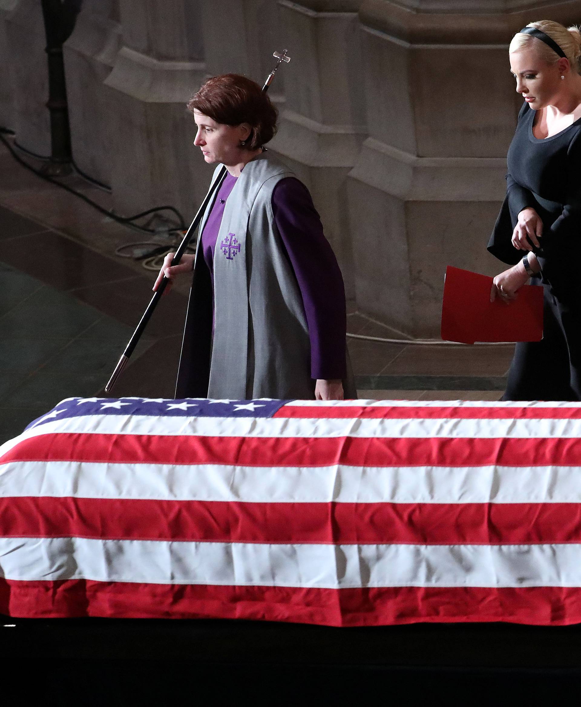 U.S. Senator John McCain memorial service at the National Cathedral in Washinton