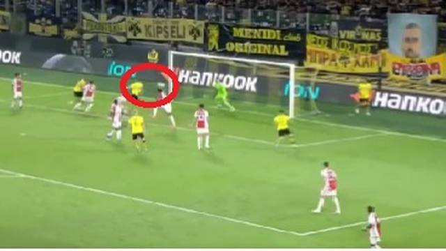 VIDEO Domagoj Vida zabio za bod AEK-a protiv Ajaxa u Grčkoj