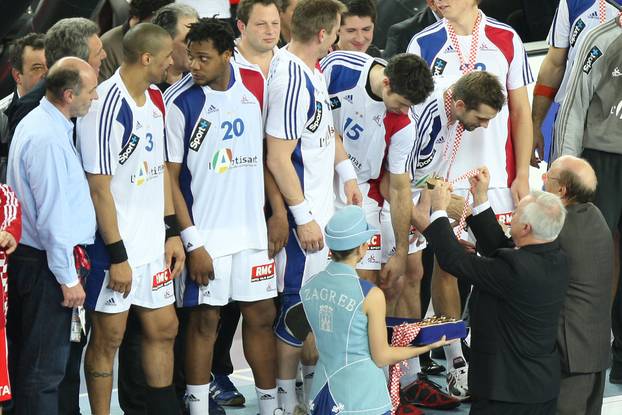 ARHIVA - Zagreb: SP 2009. Ceremonija dodjele medalja