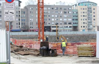 Inspekcija zatvorila gradilište u Zagrebu vrijedno 80 mil. eura