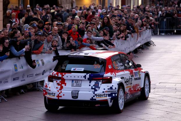 Rijeka: Ceremonijalni start WRC Croatia Rallyja 2026.