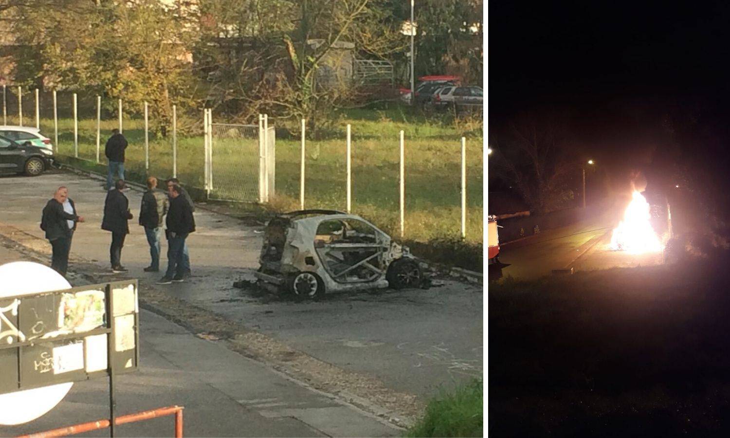 Požari po cijelom Zagrebu: Na pet lokacija gorjelo osam vozila