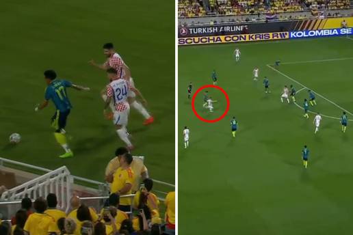 Pogledajte rani gol Kolumbije i nesvakida&scaron;nji prvijenac Luke Vu&scaron;kovi&cacute;a! Odapeo s 25 metara