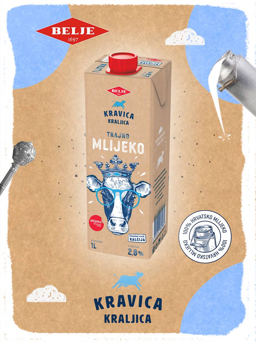 Kravica kraljica od 100% hrvatskog mlijeka