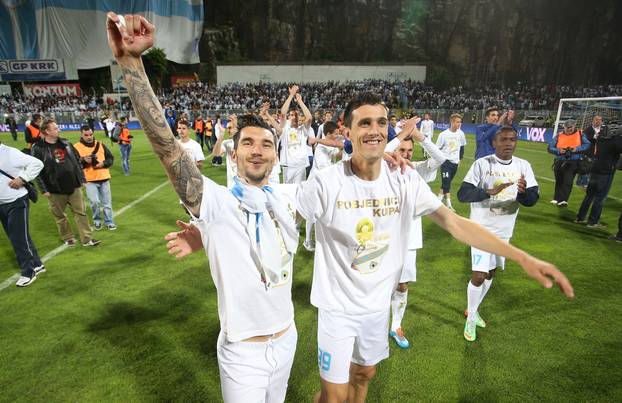 Na današnji dan 2014., Rijeka osvojila Hrvatski nogometni kup