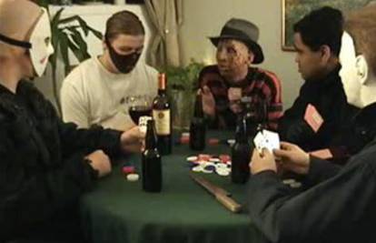 Likovi iz horor filmova našli se na partiji pokera