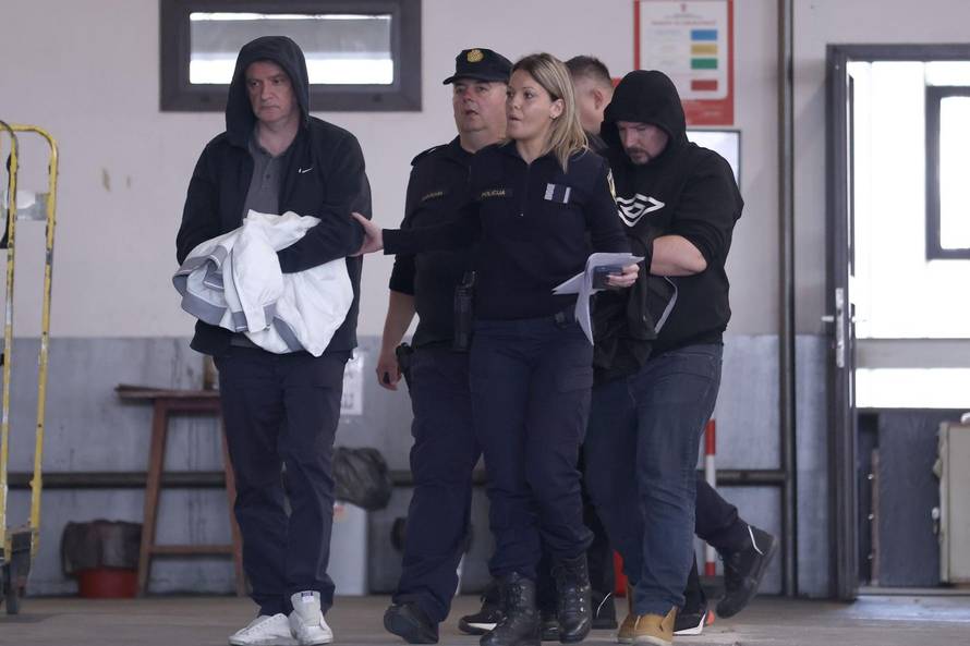 Zagreb: Privodenje uhićenih HEP-ovaca u USKOK