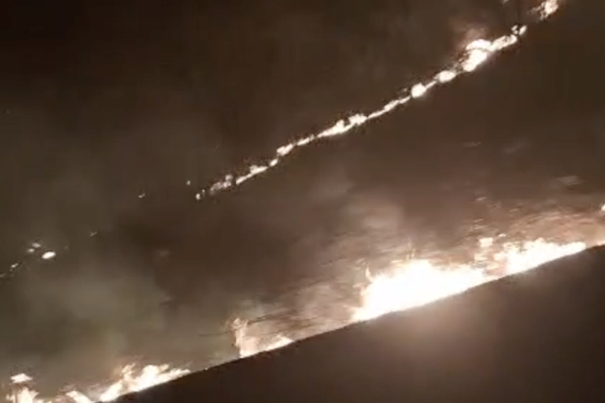 Po&zcaron;ar kod Splita