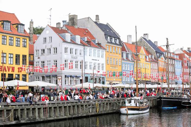 Kopenhagen: Hrvatski i danski navijači okupirali grad