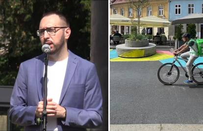 Tomašević otvorio pješačku zonu u Zagrebu: 'To su na neki način dnevni boravci gradova'