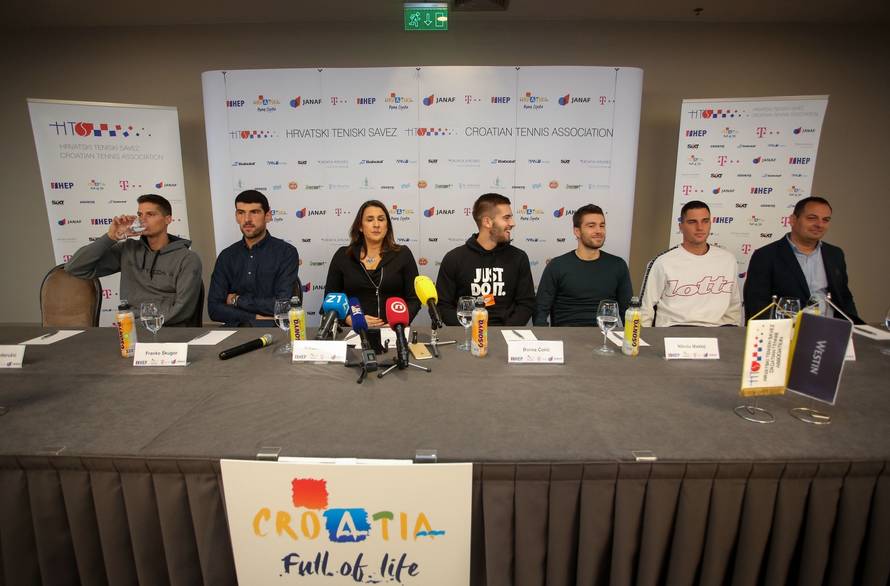 Zagreb: Konferencija za novinare Hrvatskog teniskog saveza