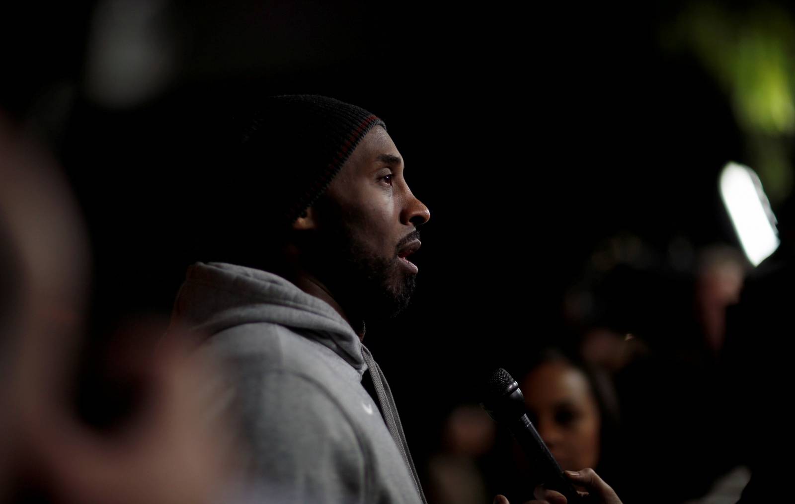 Former NBA player Bryant attends a community screening for the film "Just Mercy" in Los Angeles
