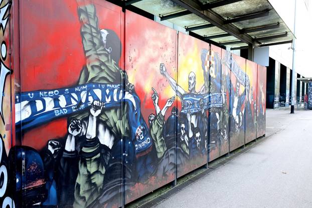 Zagreb: "Galerija" murala BBB odlazi u povijest zajedno s mitskim stadionom