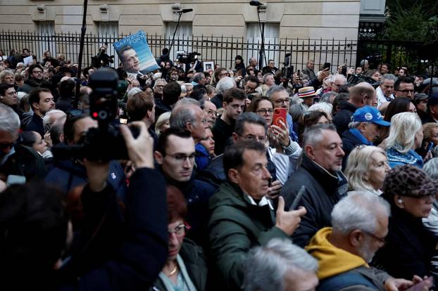 Former French President Sarkozy goes to jail to begin five-year sentence