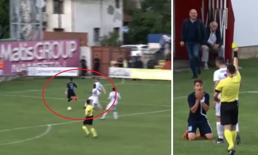 Simuliranje vrijedno Oscara, ali i drugog žutog kartona u Srbiji