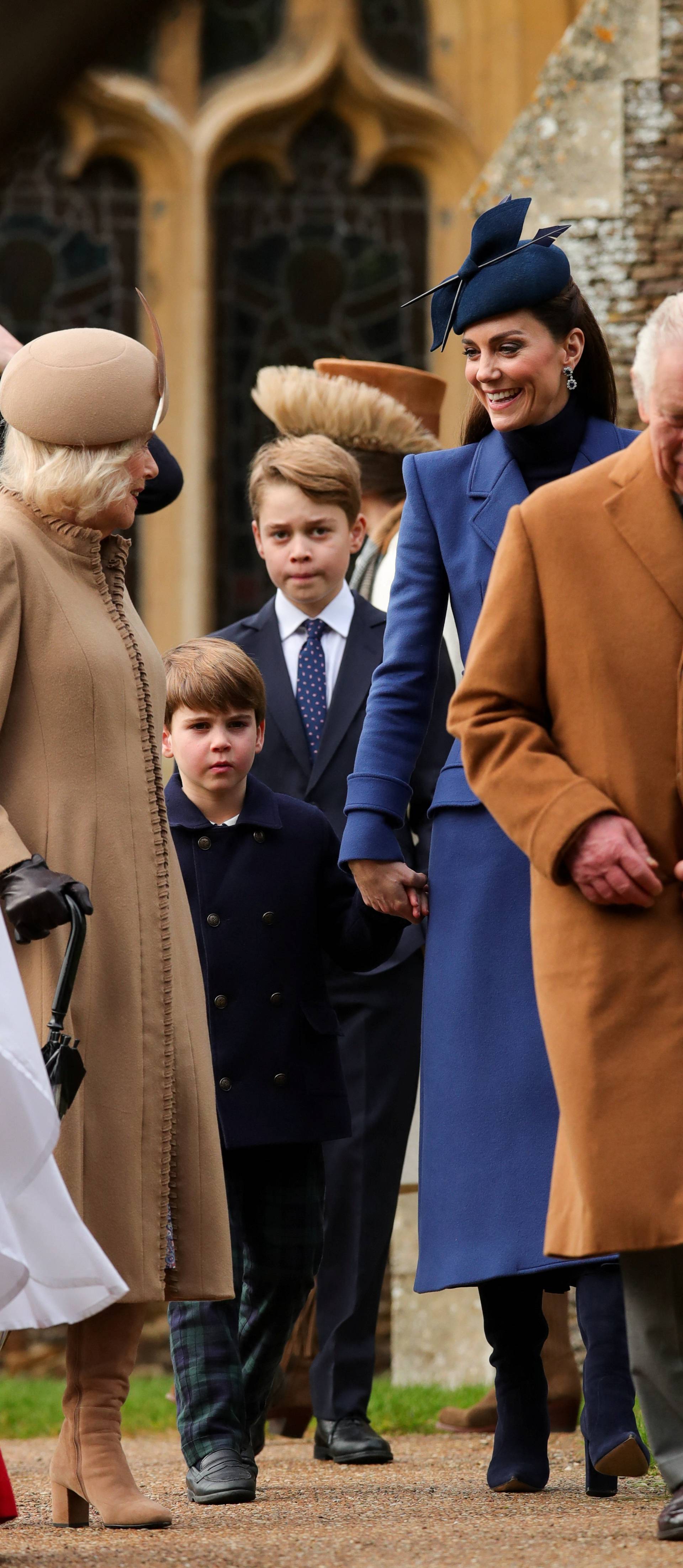 Royal Family's Christmas Day service at the Sandringham estate