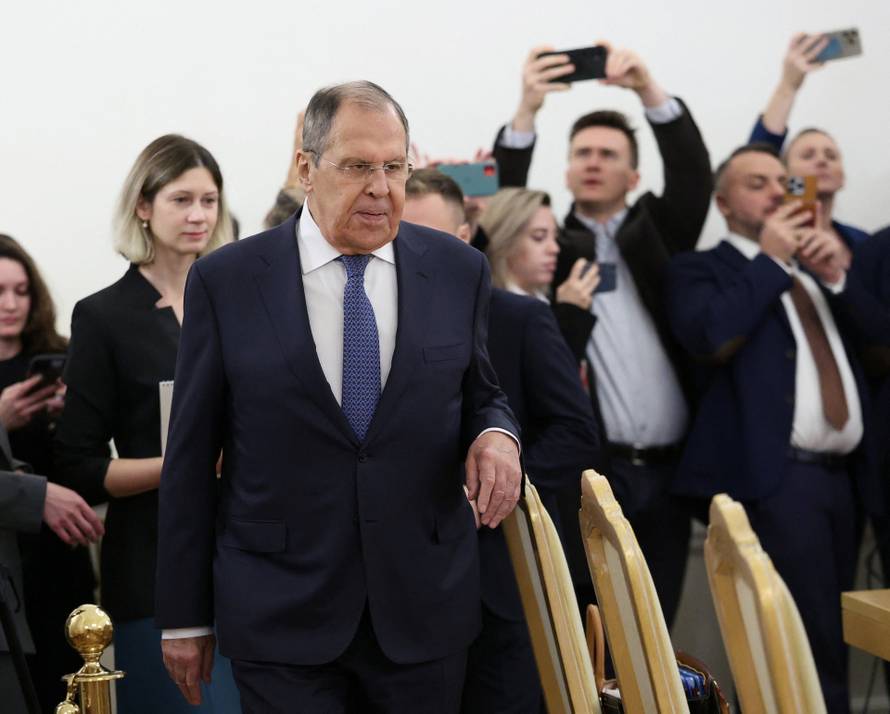 Russian Foreign Minister Sergei Lavrov meets with Indian Foreign Minister Subrahmanyam Jaishankar in Moscow