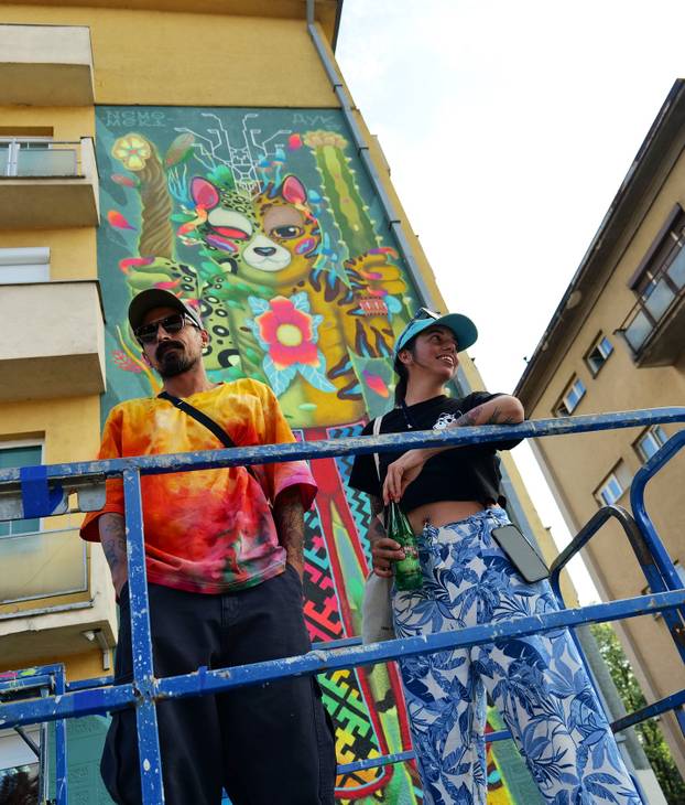 FOTO Grad pretvoren u galeriju: Pogledajte predivne murale na kućama i zgradama u Čačku