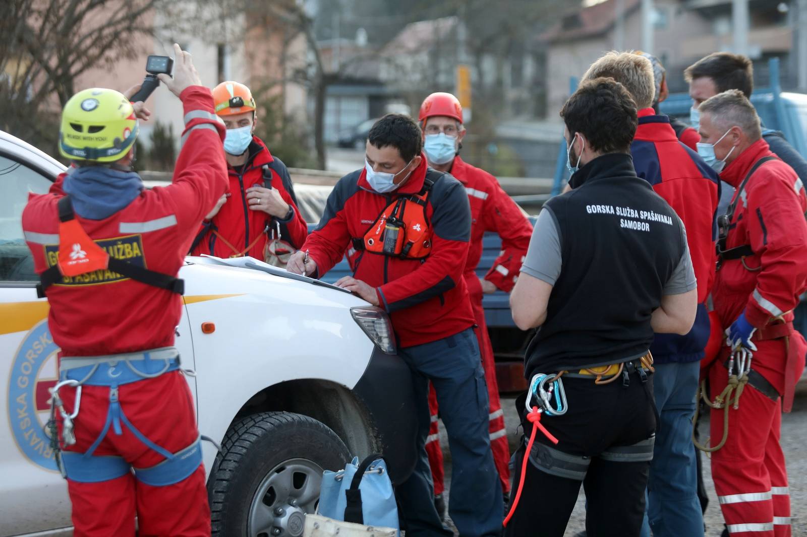 HGSS izveo vježbu spašavanja unesrećenog s tornja župne crkve u Rudama