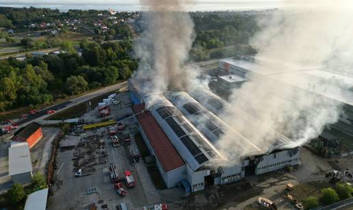 FOTO Ovako izgleda karlova&ccaron;ka tvornica iz zraka nakon po&zcaron;ara!