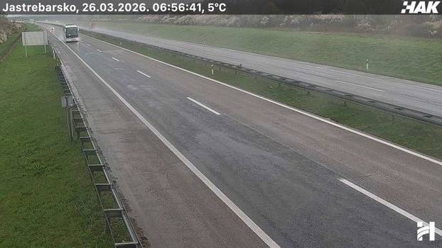 FOTO SNIJEG ZAMEO CESTU Evo kako izgleda A6 Zagreb - Rijeka