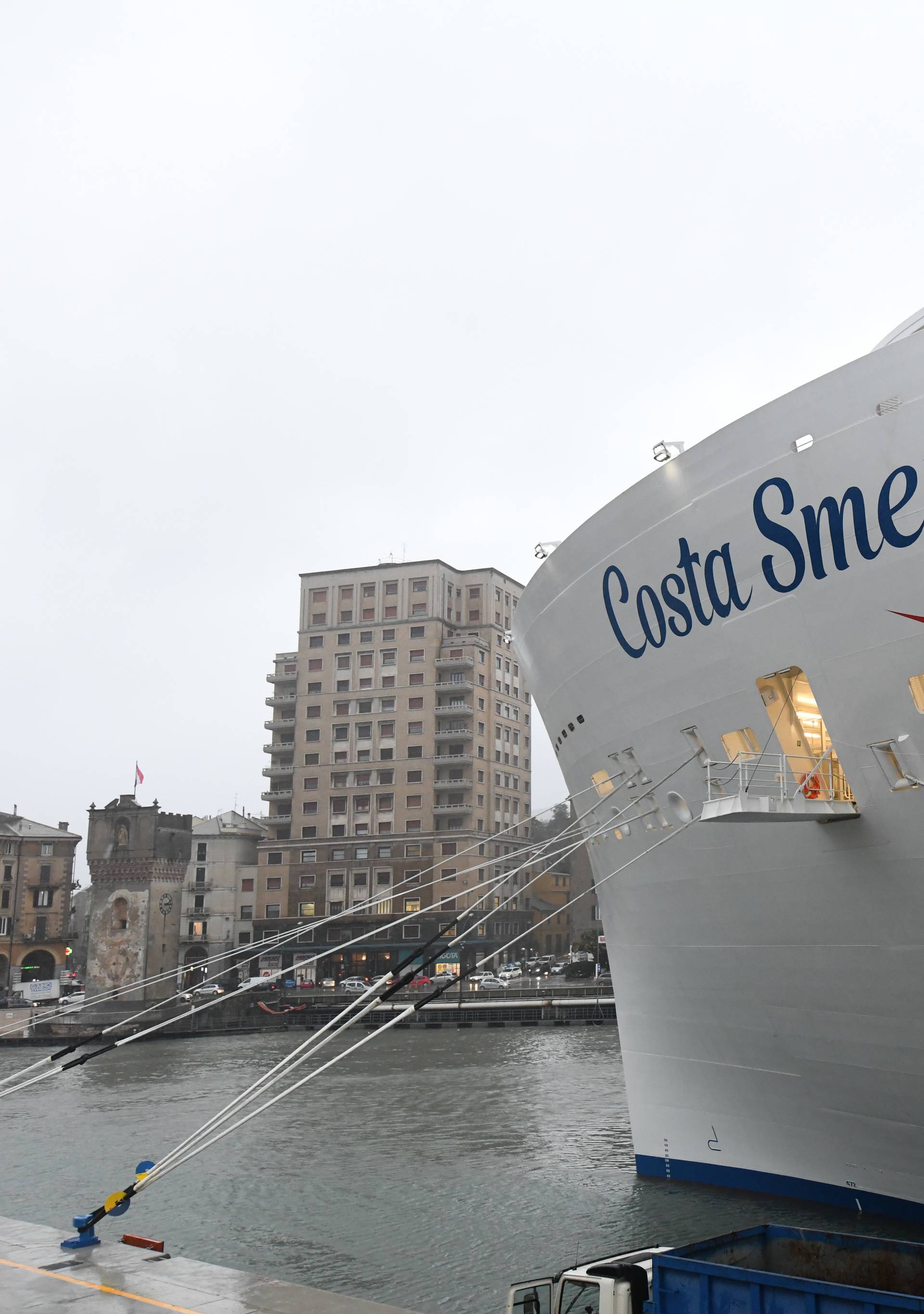 Presentation of the last vessel of the Costa Crociere fleet