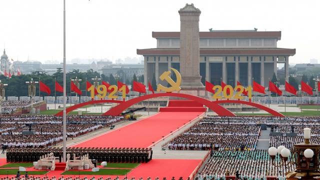 The 100th founding anniversary of the Communist Party of China, in Beijing